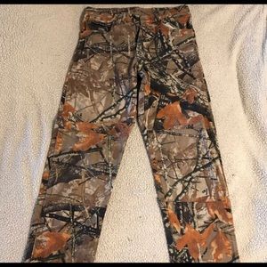 Camo Wrangler Jeans